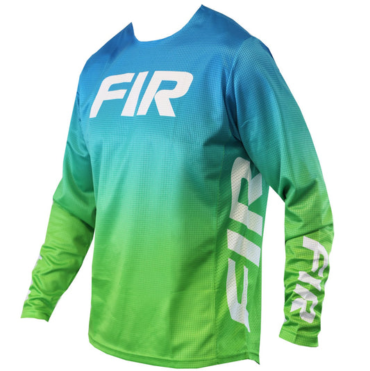 LITE FADE JERSEY GREEN XS, MX RACE WEAR, ENDURO GEAR