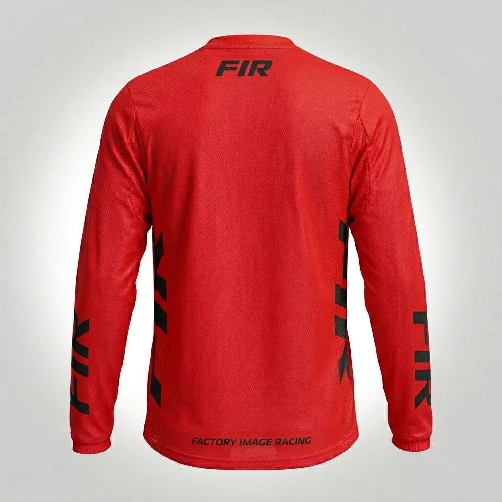 MINIMAL JERSEY RED XL, MX RACE WEAR, ENDURO GEAR