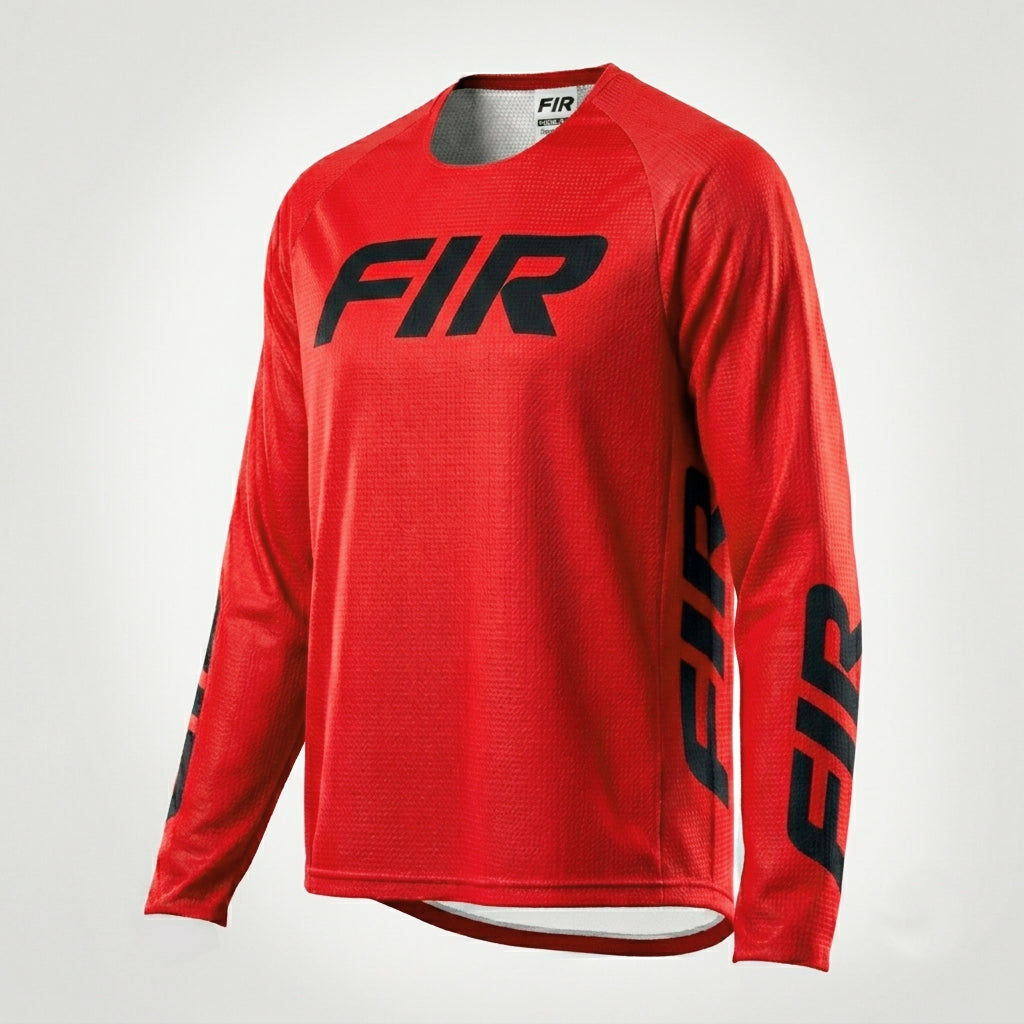 MINIMAL JERSEY RED XXL, MX RACE WEAR, ENDURO GEAR