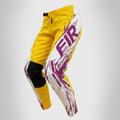 EFFEX PANTS YELLOW AND PURPLE SIZE 38, MX RACE WEAR, ENDURO GEAR
