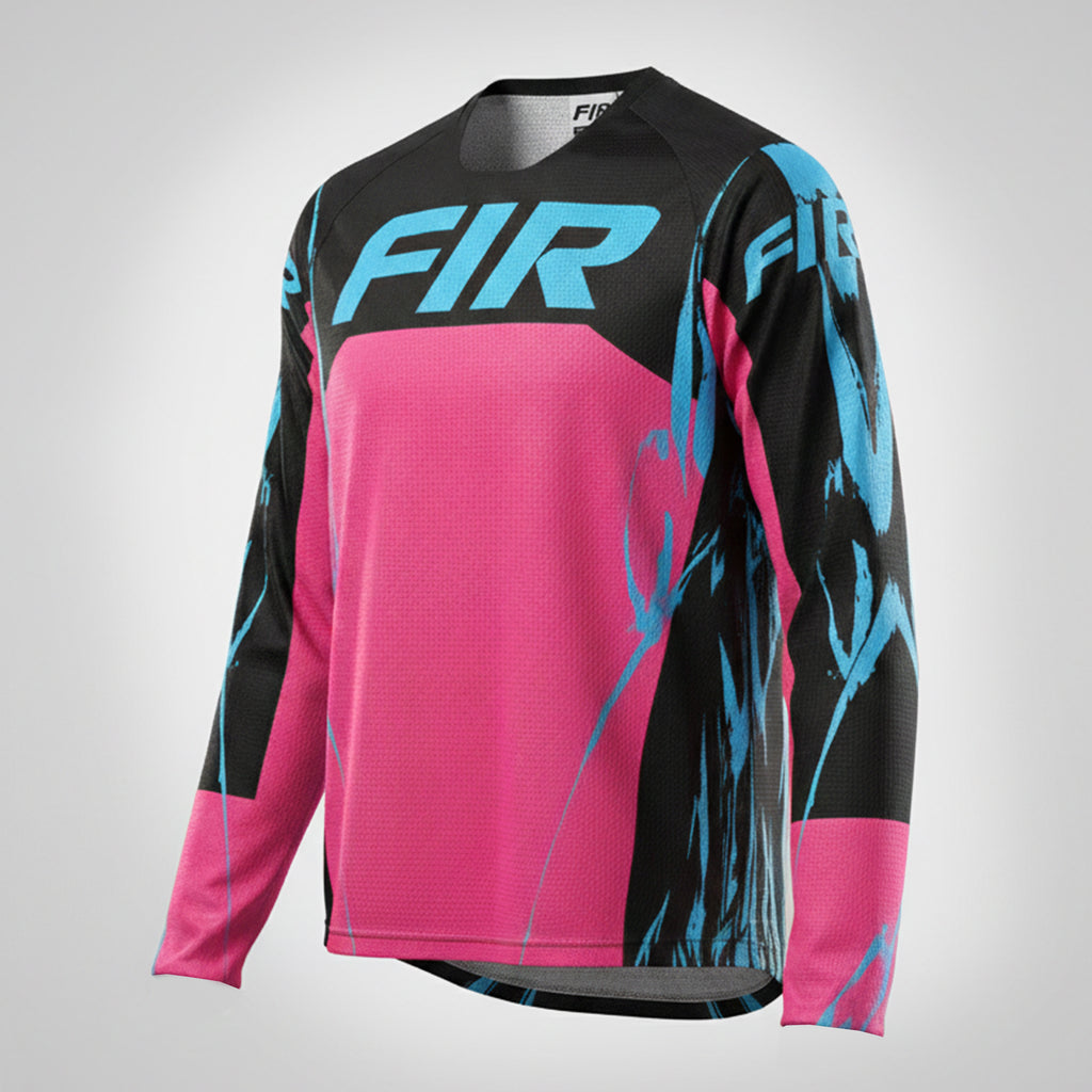 EFFEX JERSEY PINK AND BLUE XXL, MX RACE WEAR, ENDURO GEAR