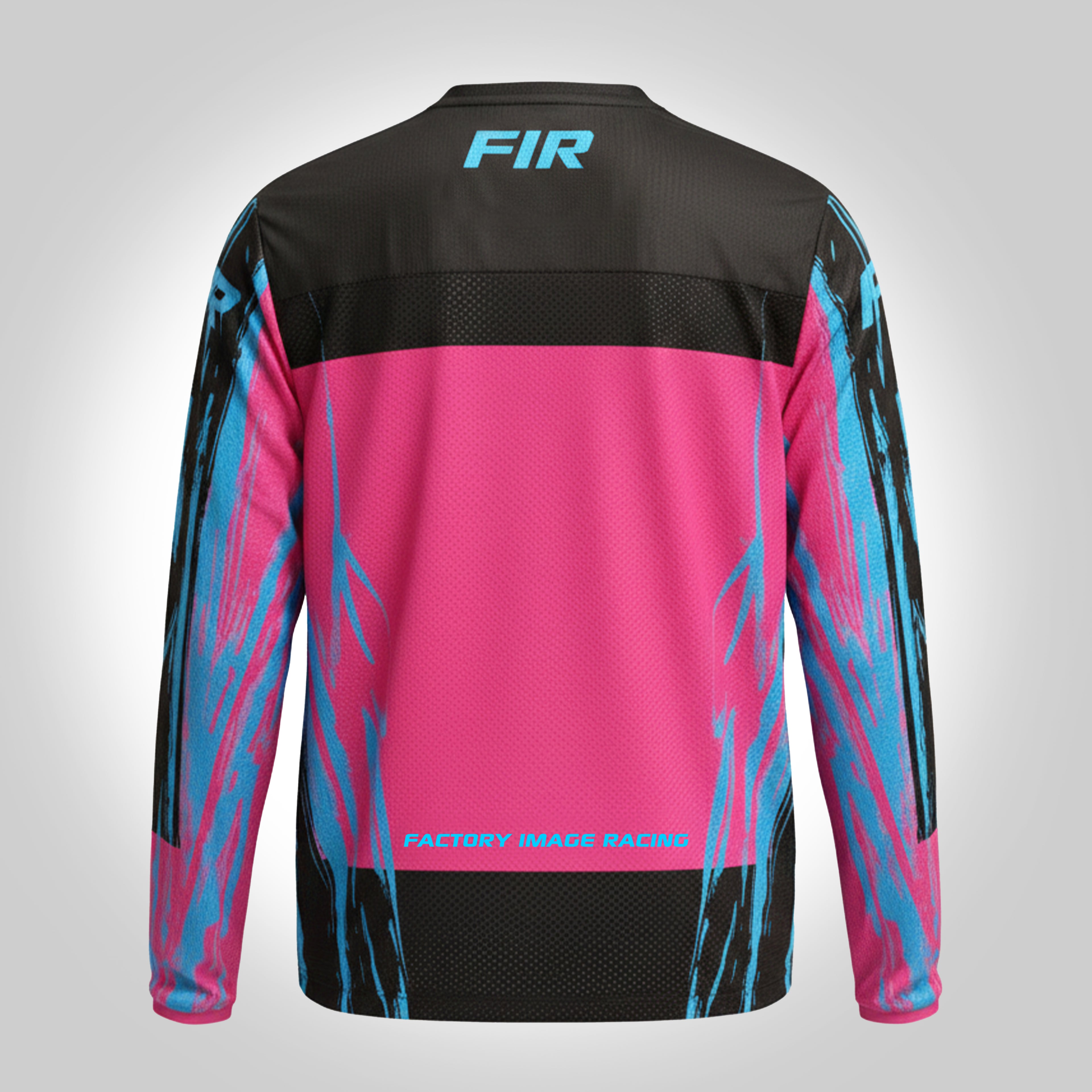 EFFEX JERSEY PINK AND BLUE XXL, MX RACE WEAR, ENDURO GEAR