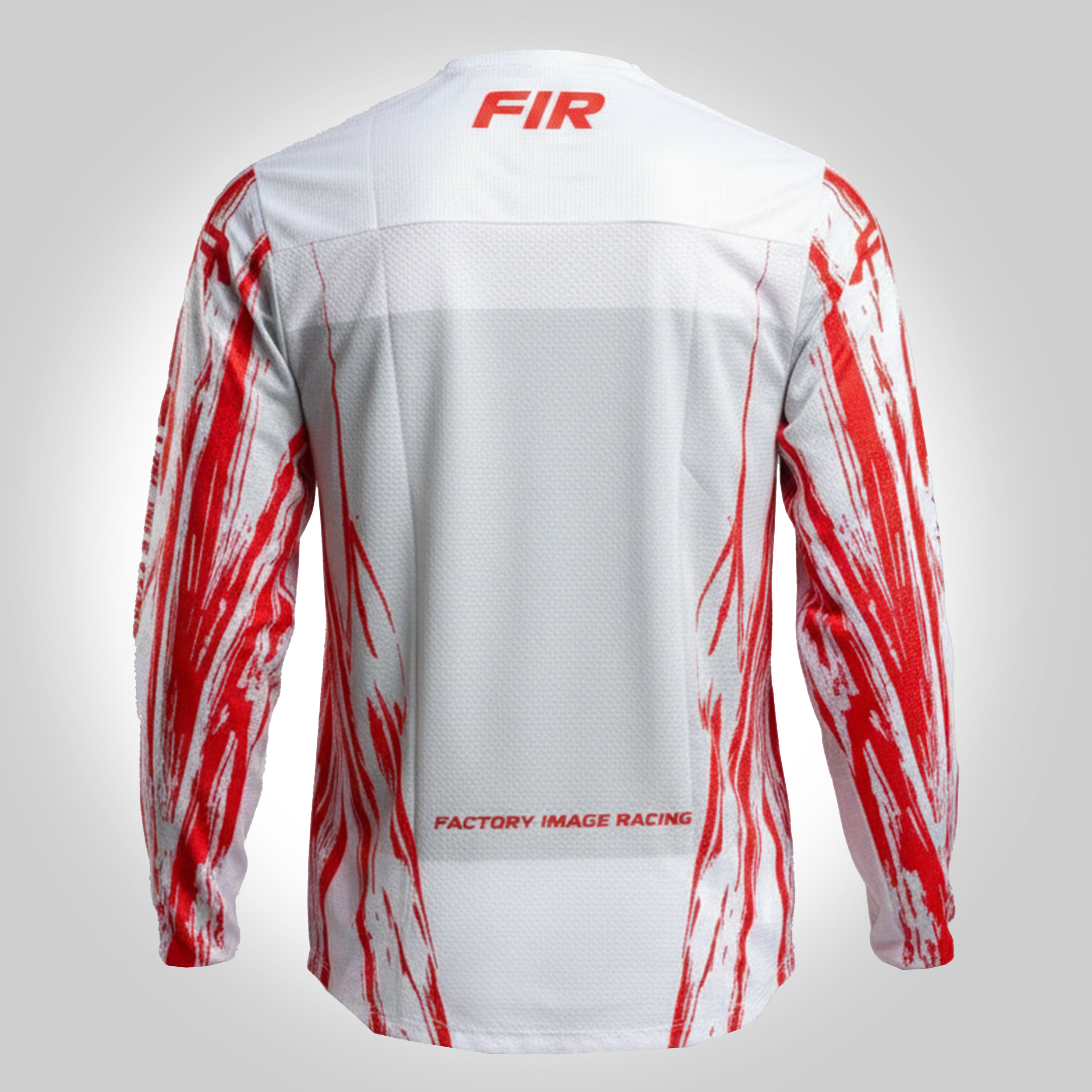 EFFEX JERSEY GREY AND RED S, MX RACE WEAR, ENDURO GEAR