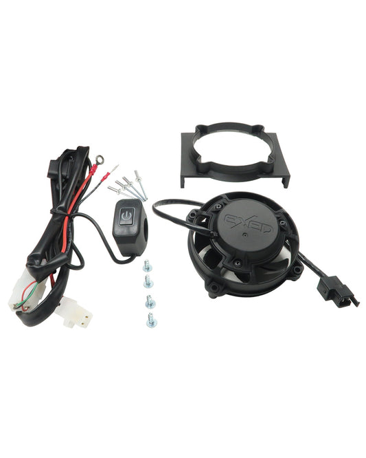 Exed Parts™ – Cooling Fan and Mounting Kit for BETA RR, with Led ON/OFF Switch 2024 2+4 stroke
