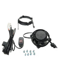 Exed Parts™ – Kit with Exed Radiator Fan and Mounting Bracket for KTM and HUSQVARNA, with Led ON/OFF Switch, Models from 2017 to 2023