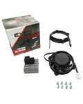 Exed / Spal Fan Kit with Radiator Fan and Mounting Bracket for KTM and HUSQVARNA TPI, with Relay, 2017 to 2023, 2+4 Stroke