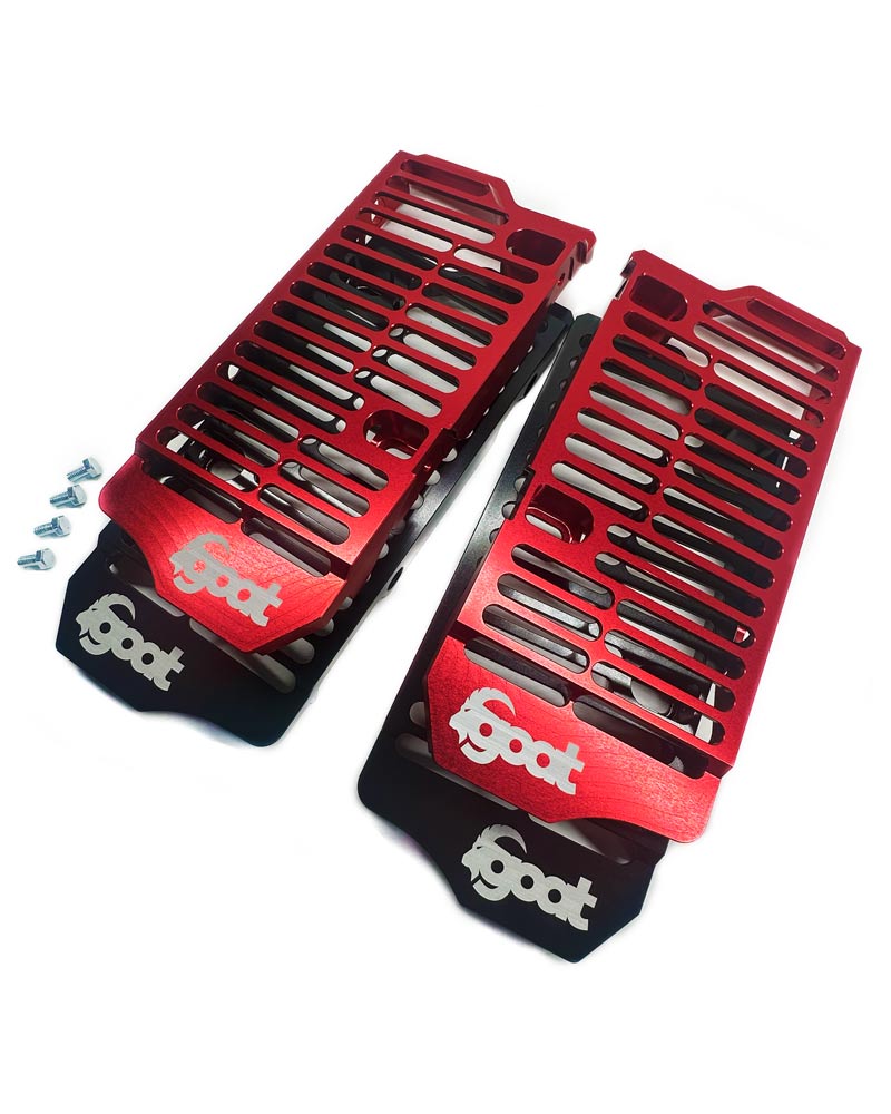 GOAT UniBody Radiator Guards for KTM / Husqvarna / GASGAS / BETA / SHERCO