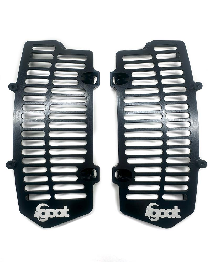 GOAT UniBody Radiator Guards for KTM / Husqvarna / GASGAS / BETA / SHERCO