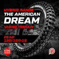 NEW PLEWS The American Dream- Extreme/Hybrid SOFT COMPOUND - 18 REAR