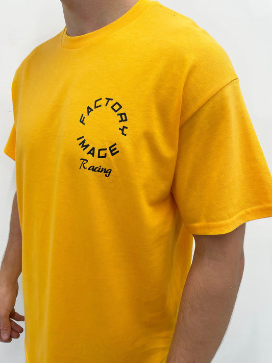 T SHIRT - GOLD - SIZE - L