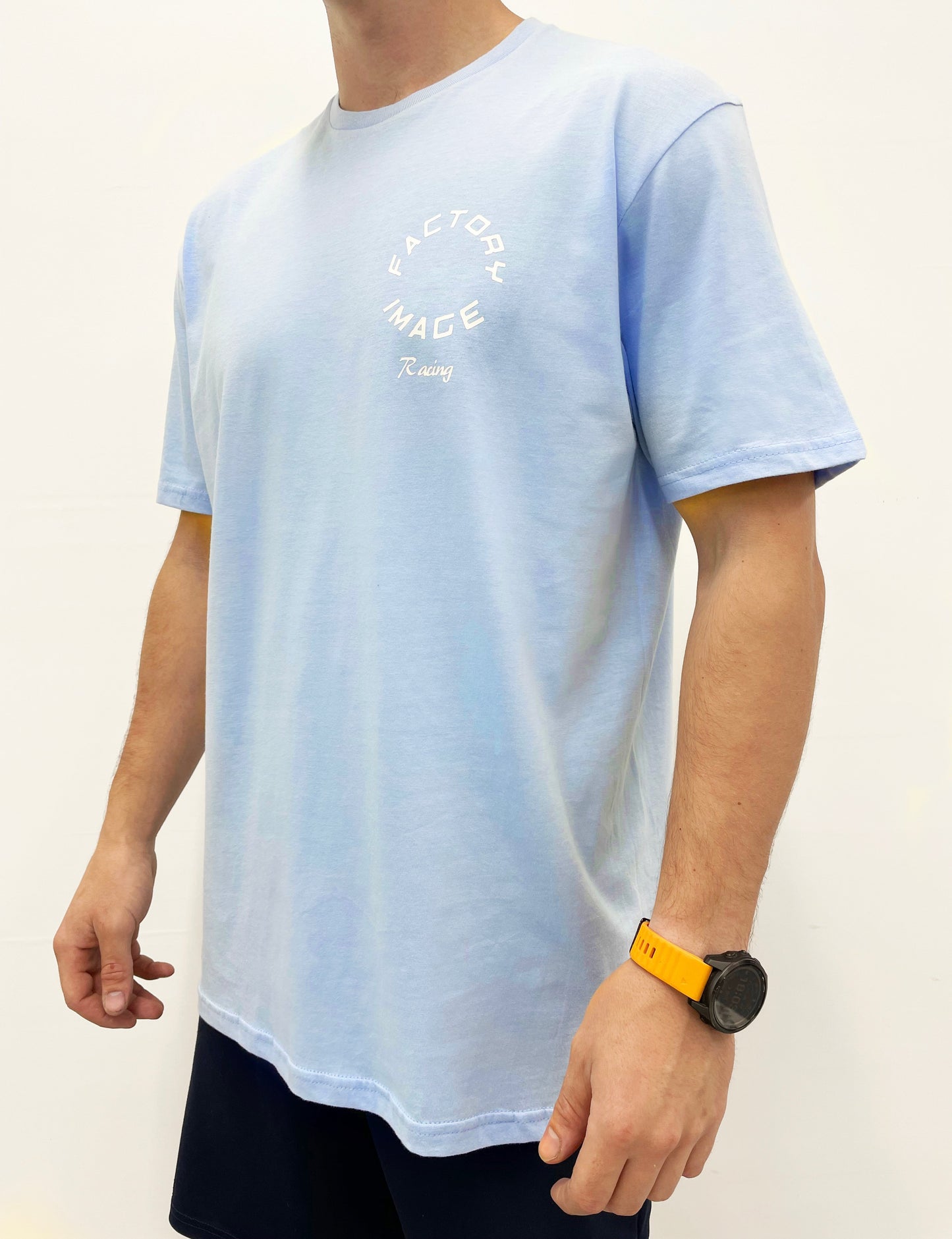 FIR T SHIRT - SKY BLUE - XL
