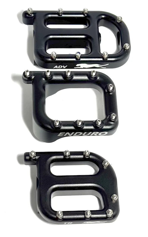 MOTION FACTORY FLEX-MOUNT FOOTPEGS - TRAIL ADVENTURE KTM HUKSQVARNA GASGAS BETA SHERCO YAMAHA BMW KOVE GPX