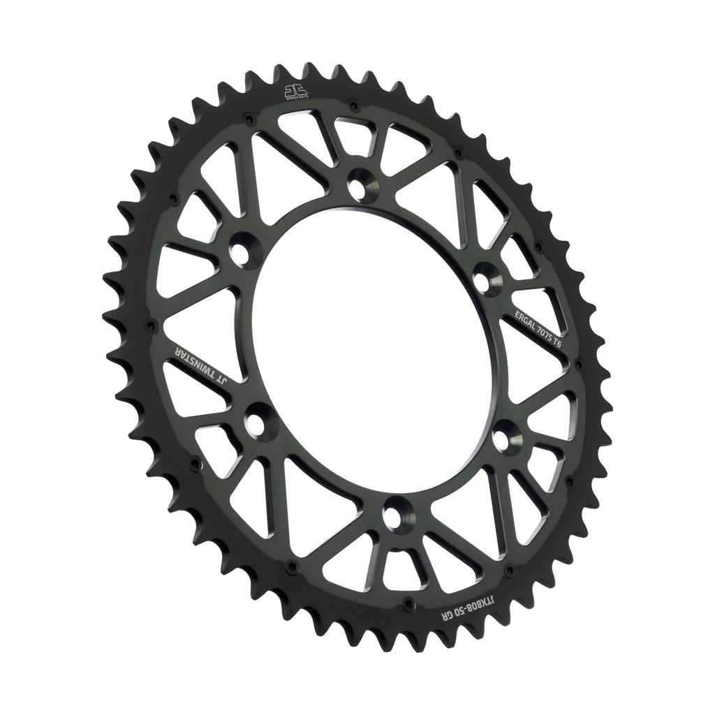 JT TwinStar Hybrid Aluminium Steel Rear Sprocket KTM/HSQ/GASGAS
