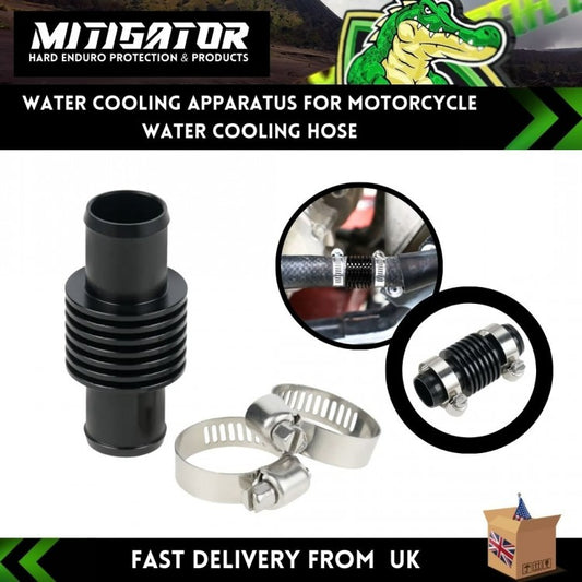 Mitigator Motorcycle In Line Super Cooler For Radiator Hose Fits Unıversal 0.76″ Inside Diameter Hose