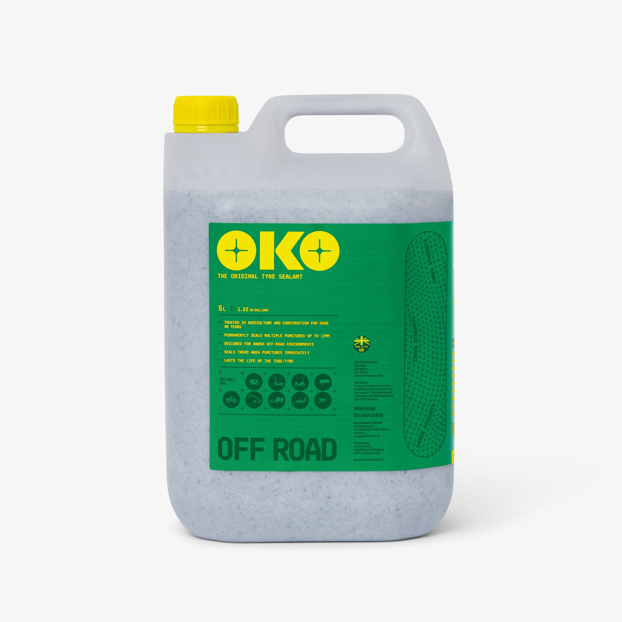 OKO XTREME TYRE SEALANT - MAGIC MILK 1ltr