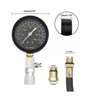 Testeur de compression FIR avec adaptateurs