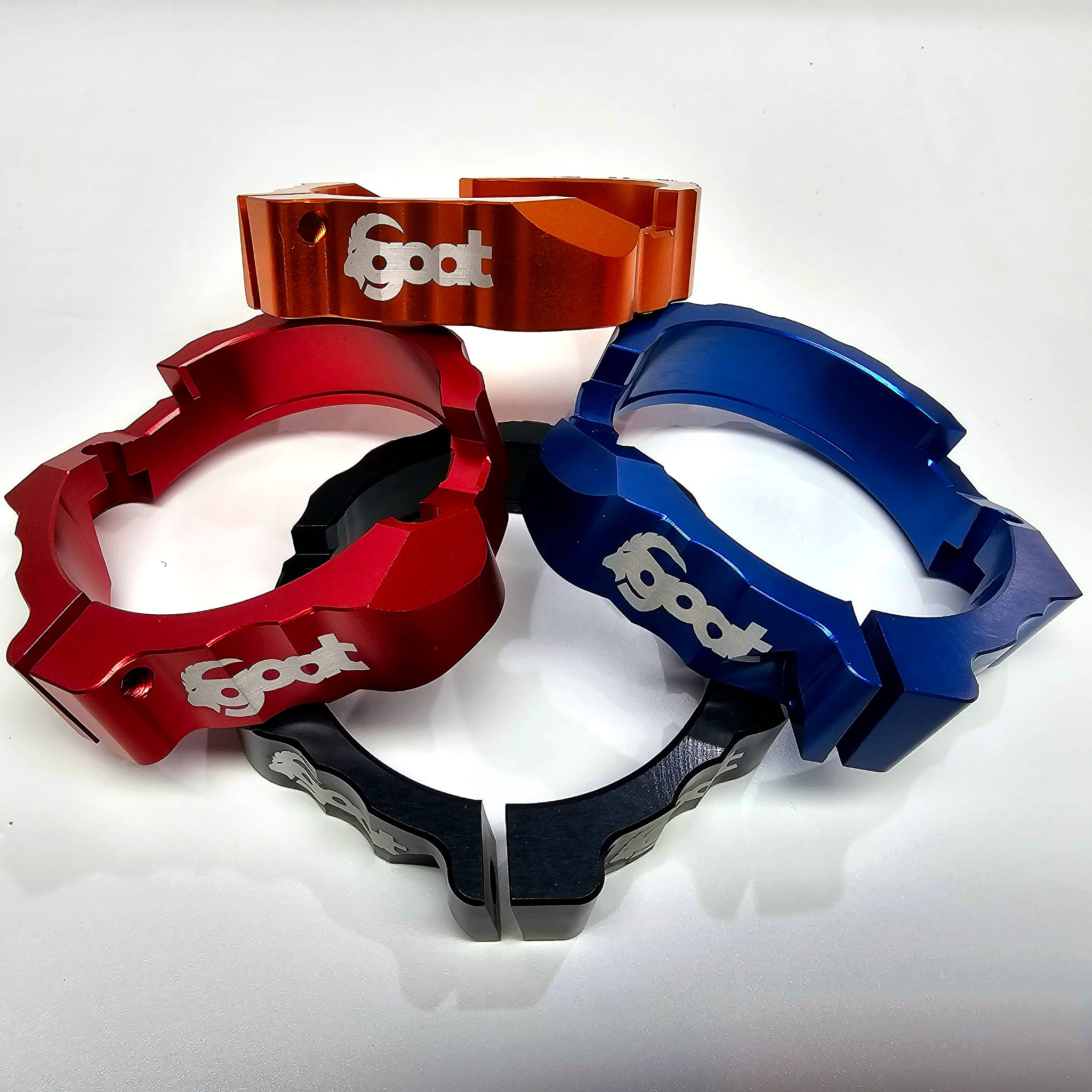 GOAT Exhaust Flange Protection Guard for KTM, Husqvarna, GasGas 2017-2025