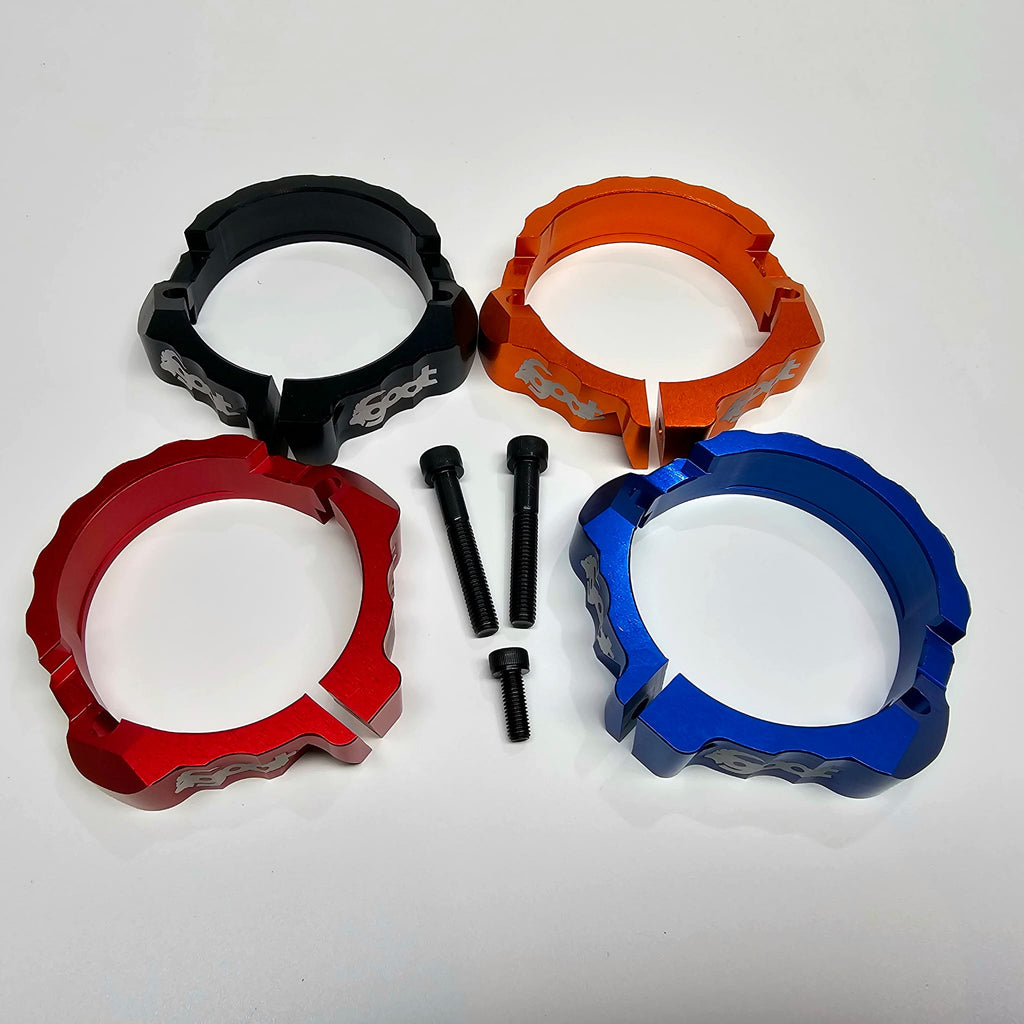 GOAT Exhaust Flange Protection Guard for KTM, Husqvarna, GasGas 2017-2025