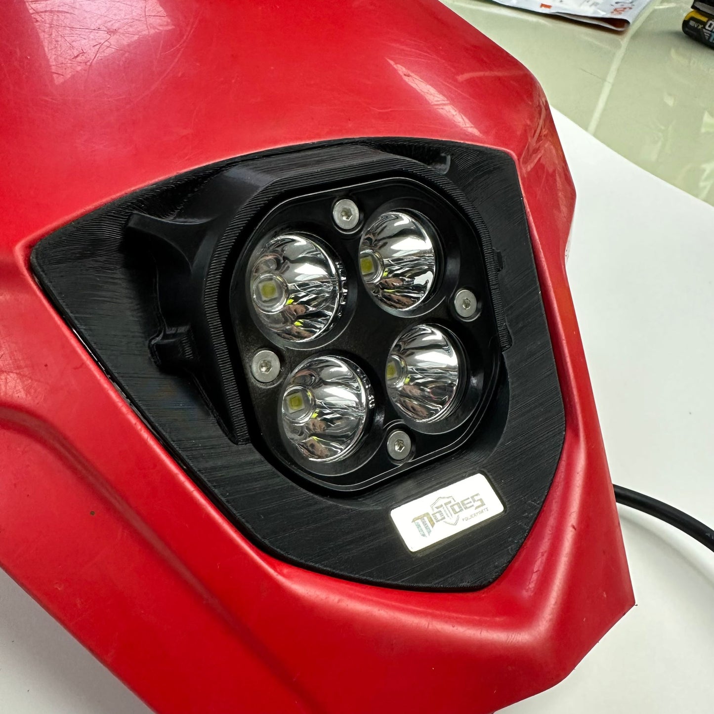 MOTOES M4 LED POWER HEADLIGHT KTM HSQ GG SHERCO BETA