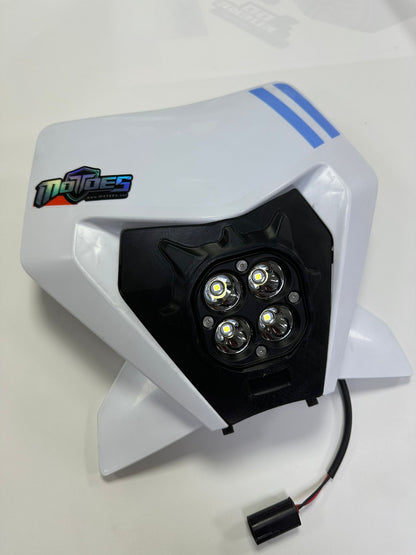 MOTOES M4 LED POWER HEADLIGHT KTM HSQ GG SHERCO BETA