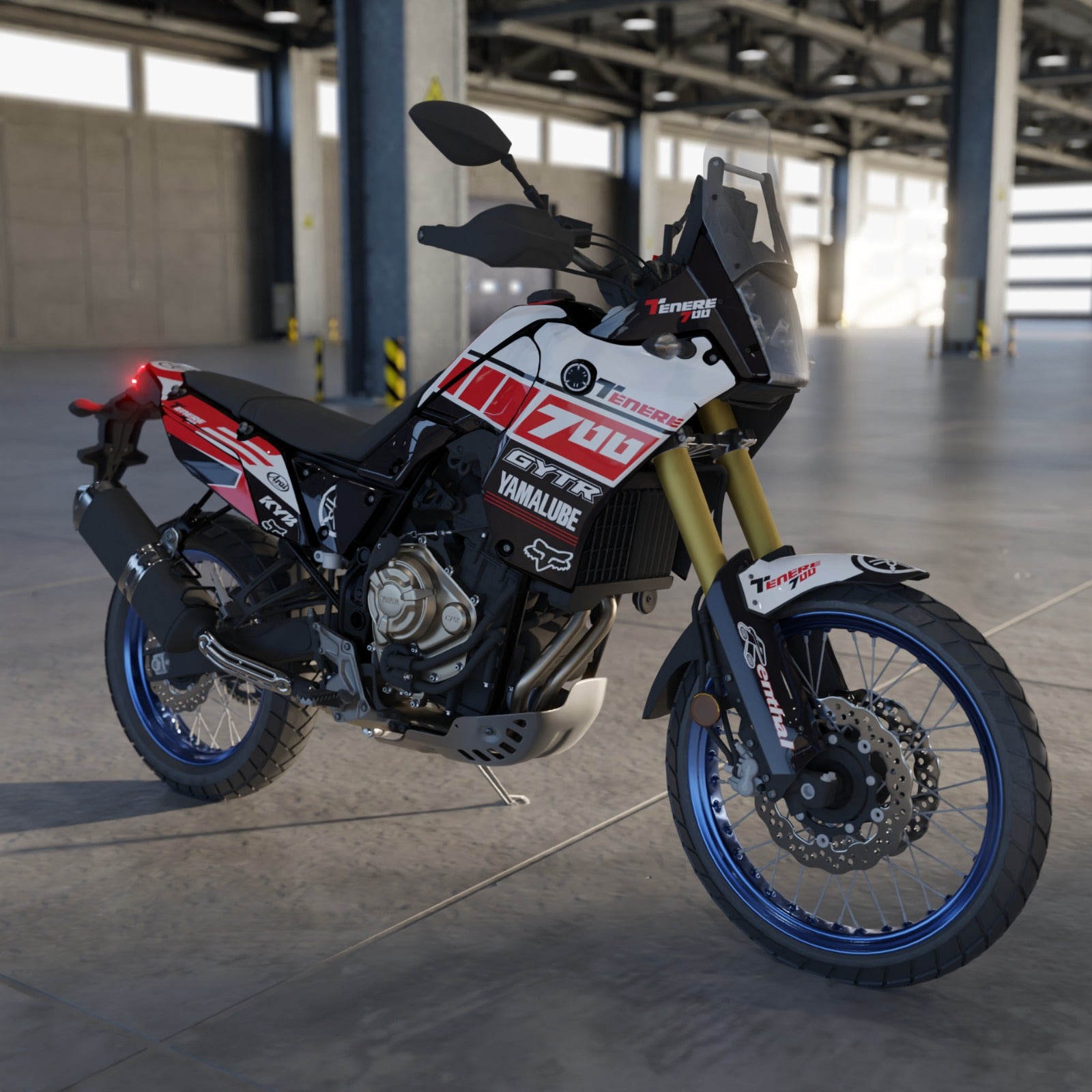 SMX GRAPHICS ADVENTURE BIKES - YAMAHA T7 TENERE T700 KOVE KTM 790 890