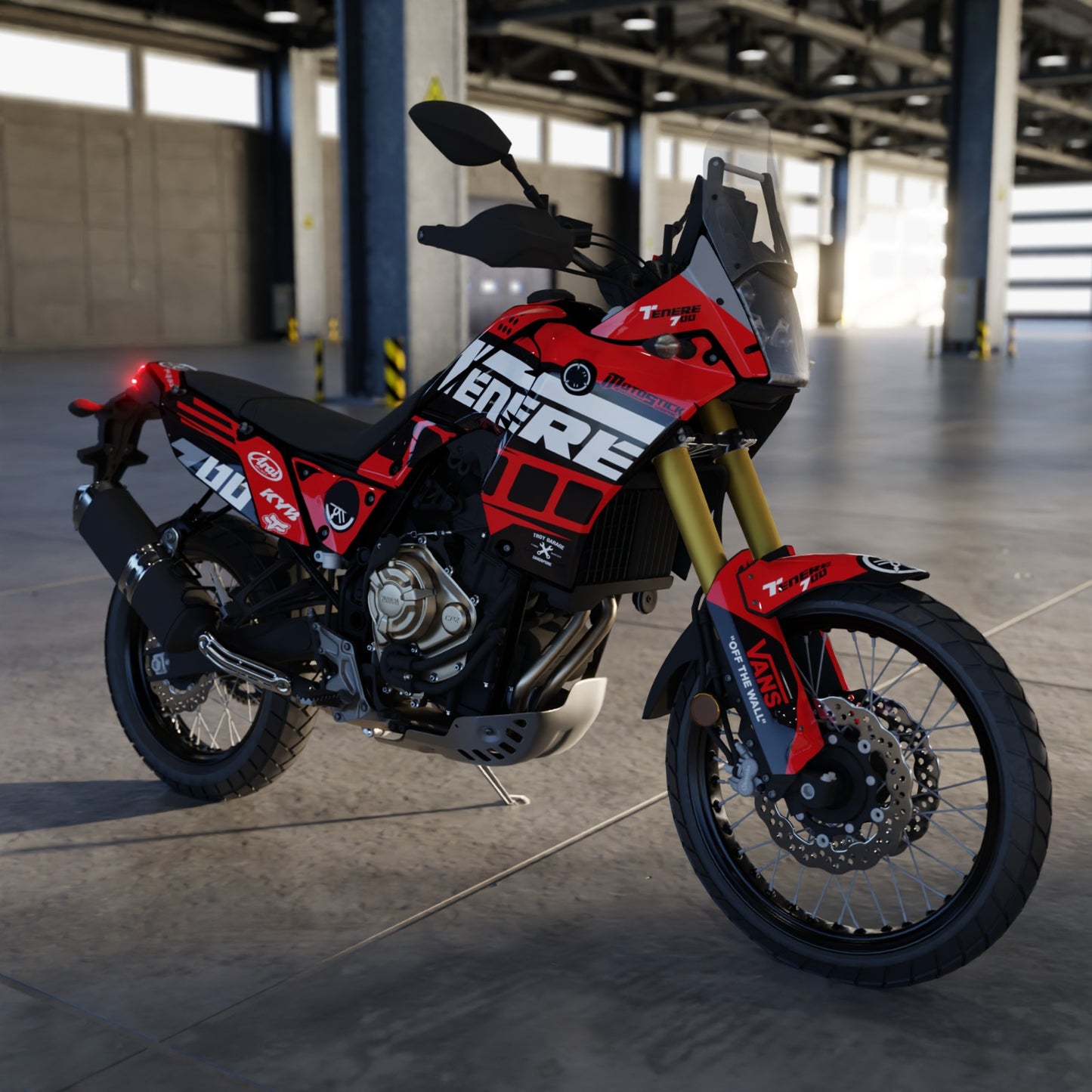 SMX GRAPHICS YAMAHA T7 TENERE T700