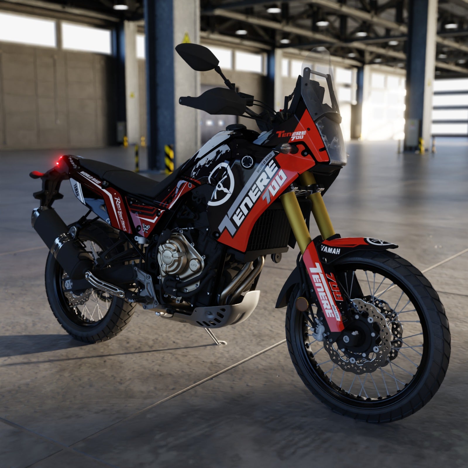 SMX GRAPHICS ADVENTURE BIKES - YAMAHA T7 TENERE T700 KOVE KTM 790 890