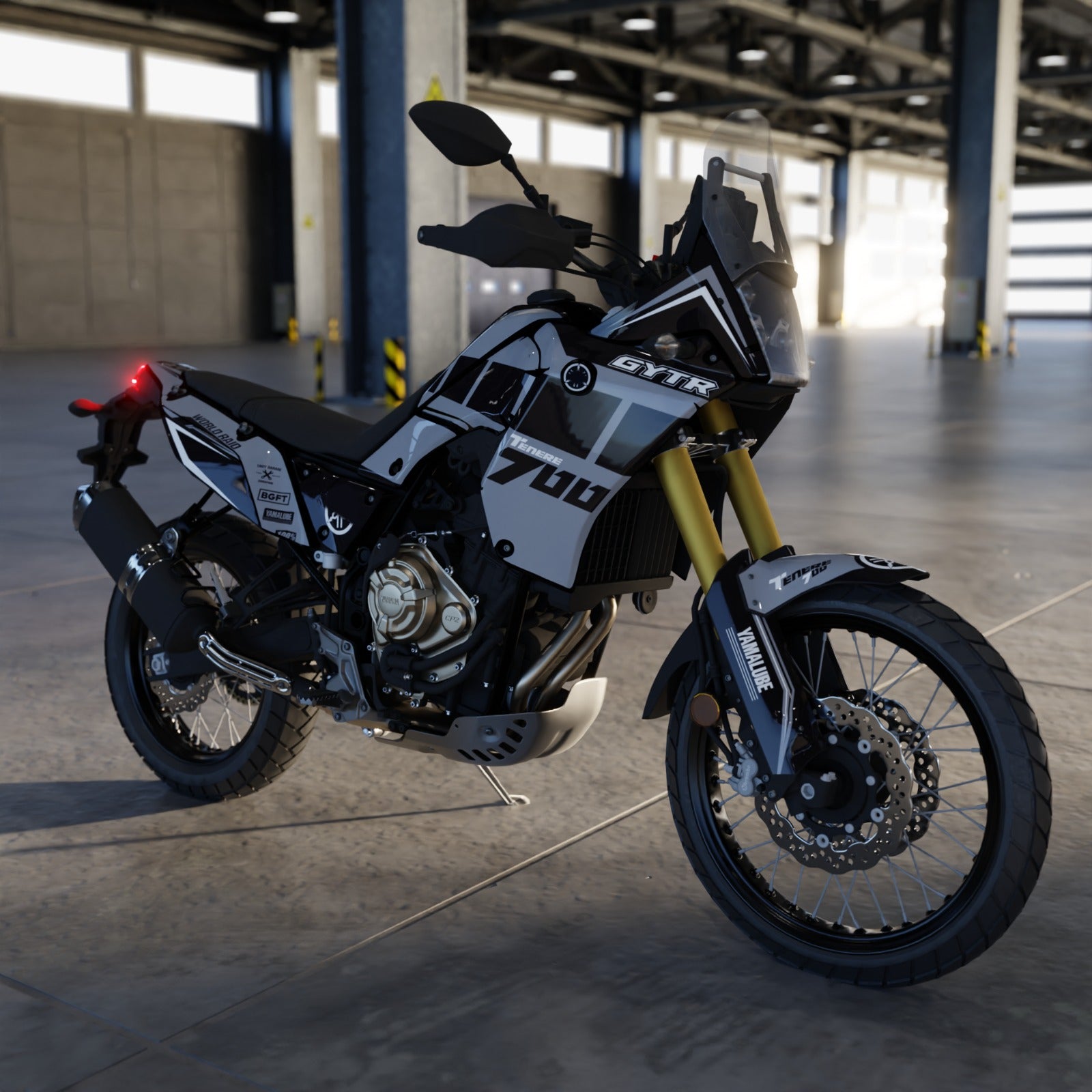 SMX GRAPHICS ADVENTURE BIKES - YAMAHA T7 TENERE T700 KOVE KTM 790 890