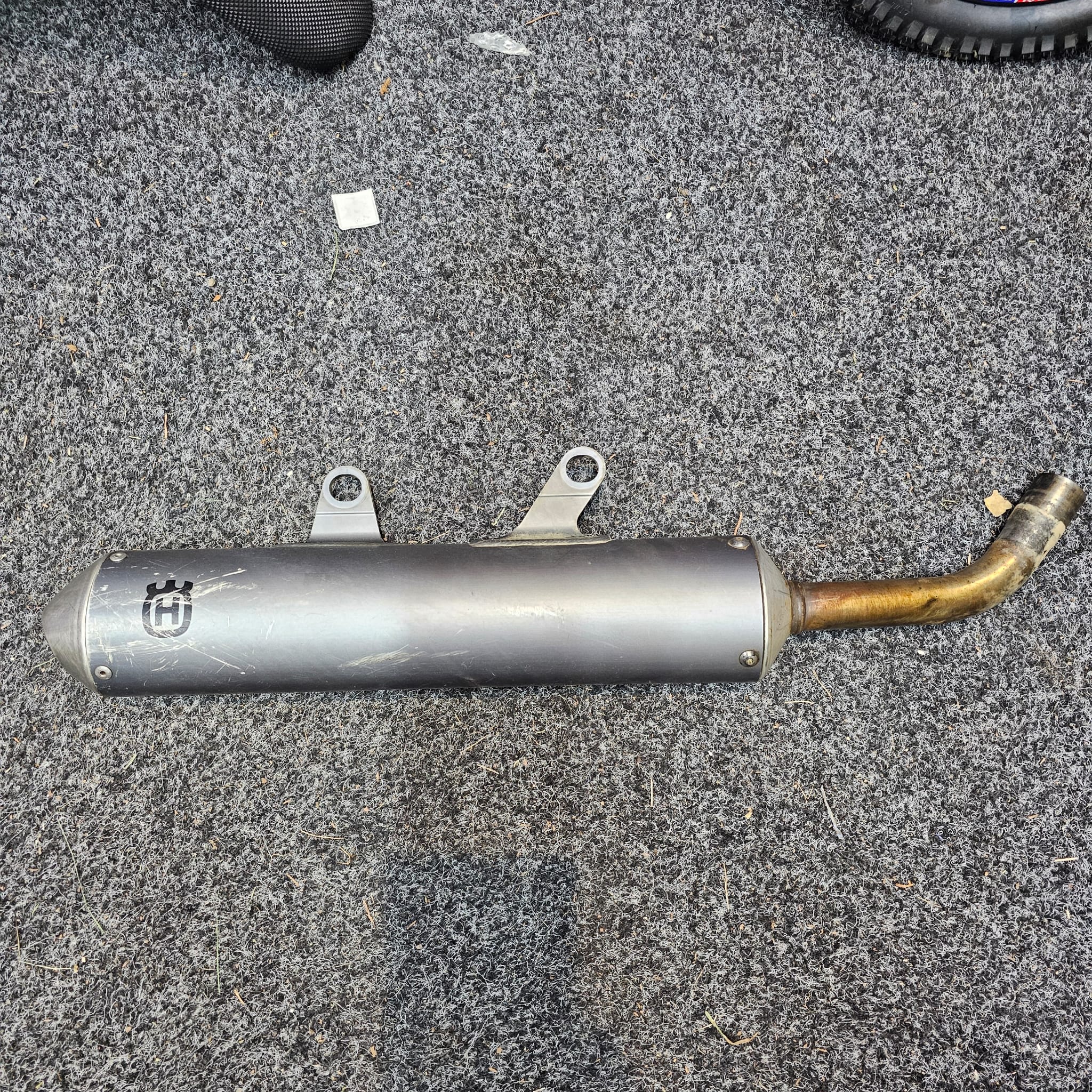 PREOWNED HUSQVARNA EXHAUST SILENCER TE250/300 2020-2023 (TC 250/300 2019-2022)