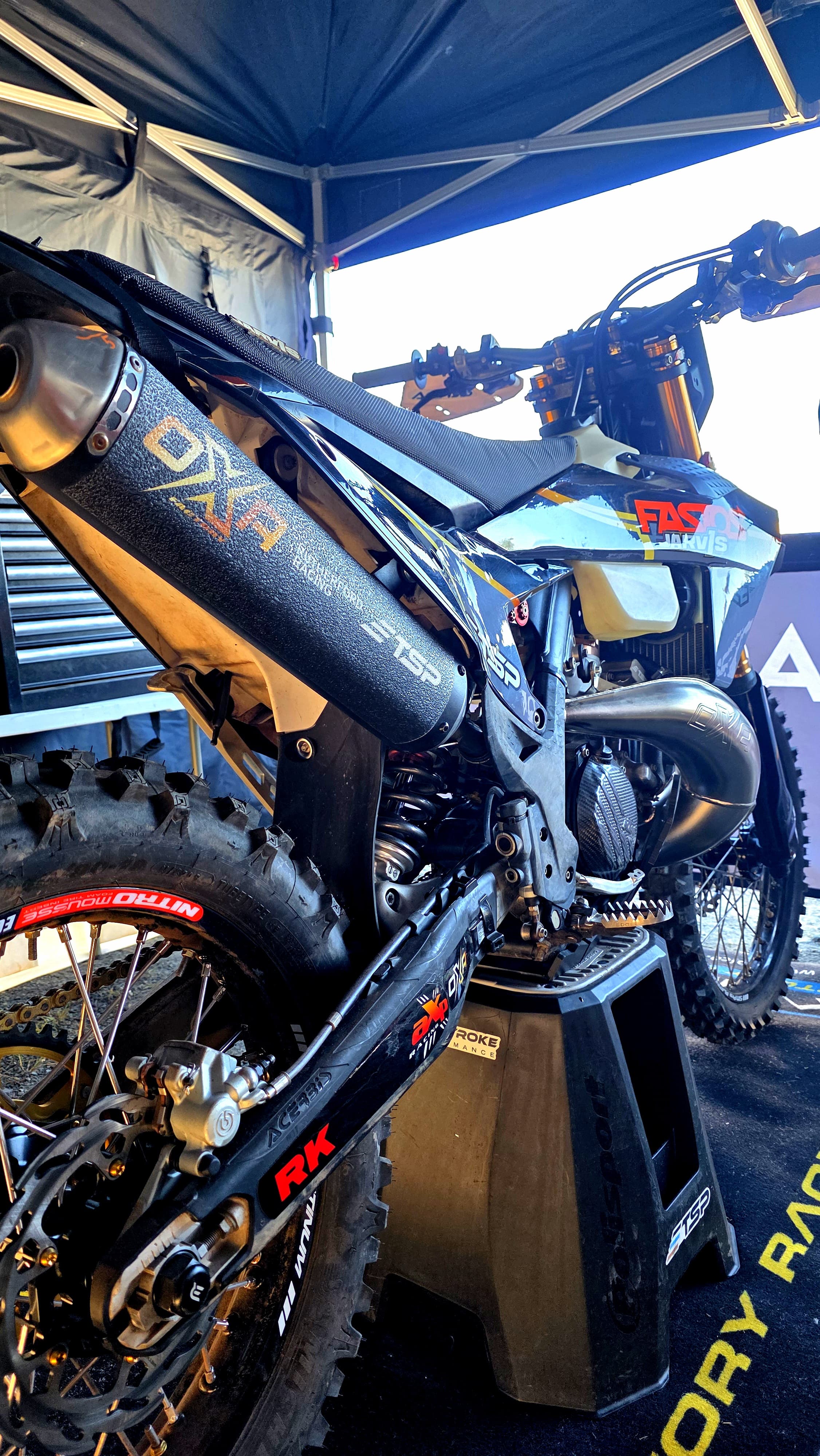 SMX EXHAUST PROTECTION SKIN - OXA - FRESCO