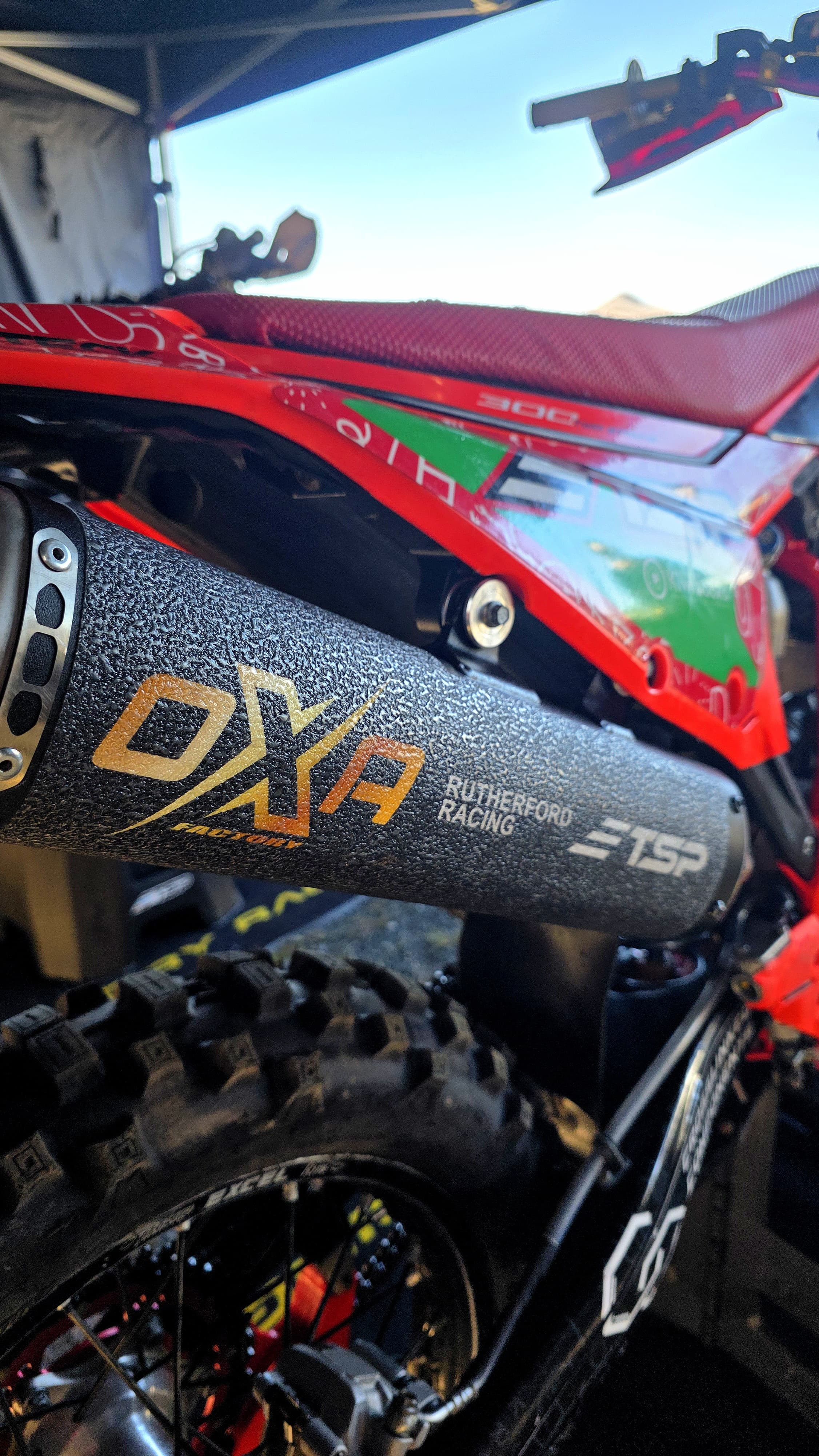 SMX EXHAUST PROTECTION SKIN - OXA - FRESCO