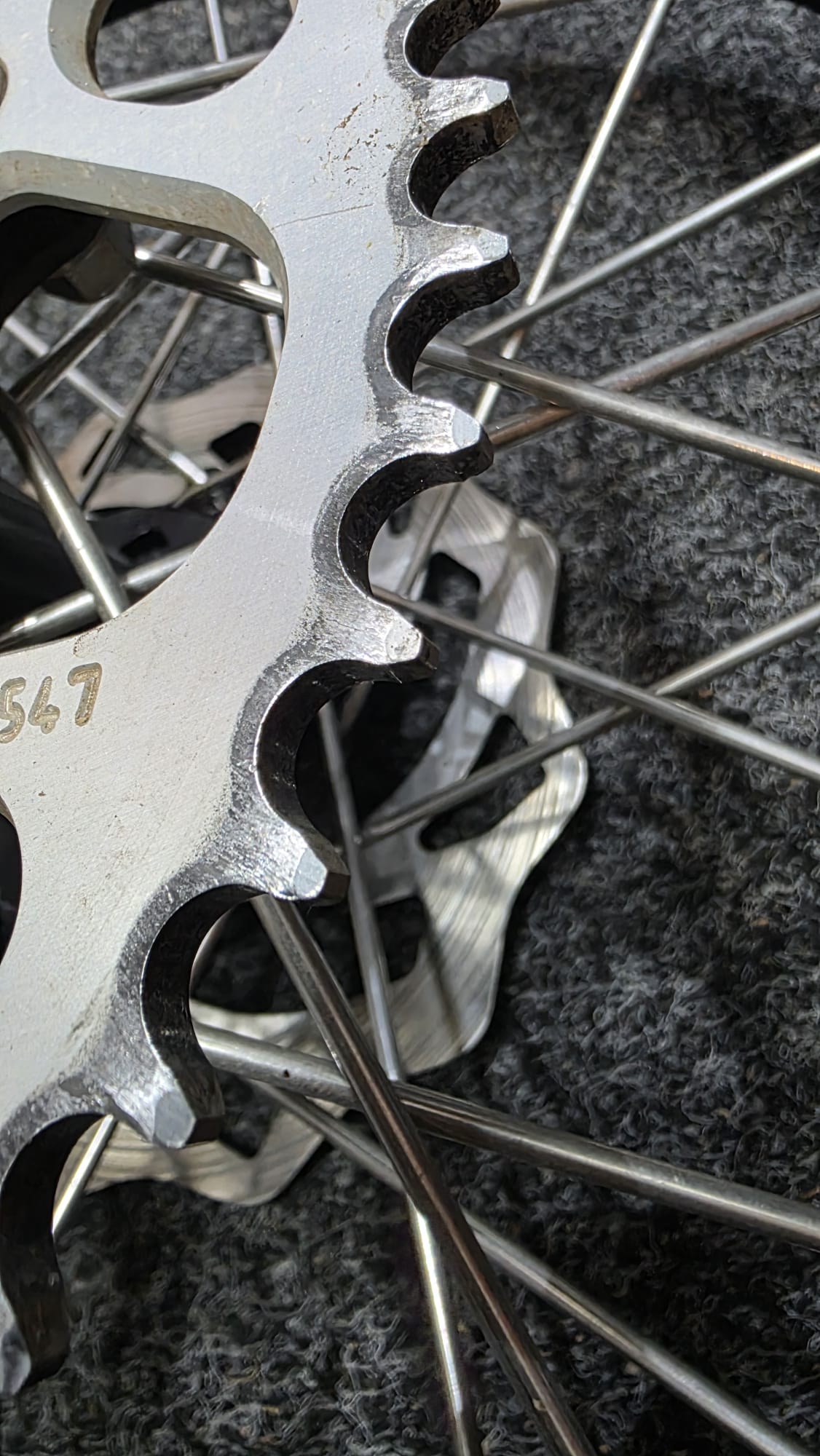 SM-PRO PLATINUM WHEEL SET 21/18 KTM HSQ GG SMPRO