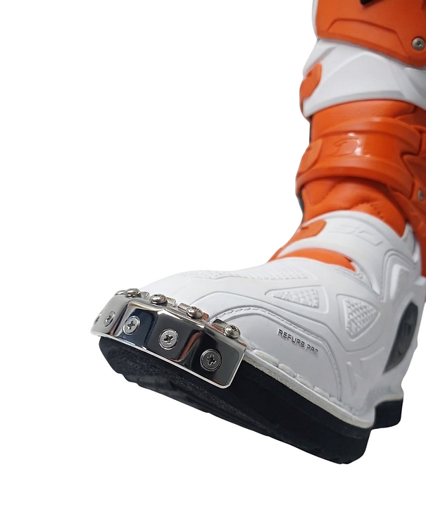 Motoes Stainless Steel Boot Toe Protector