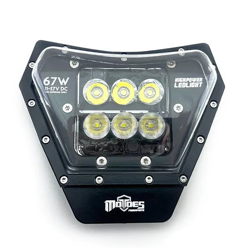Motoes M6 Pro Led Headlight - KTM HUSKY GASGAS BETA SHERCO
