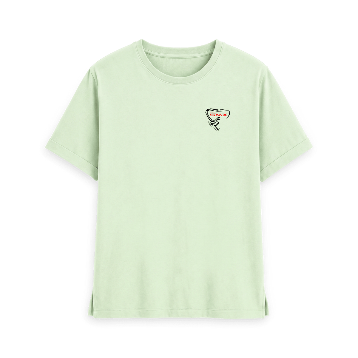 Pastel Green Printed T-shirt Front