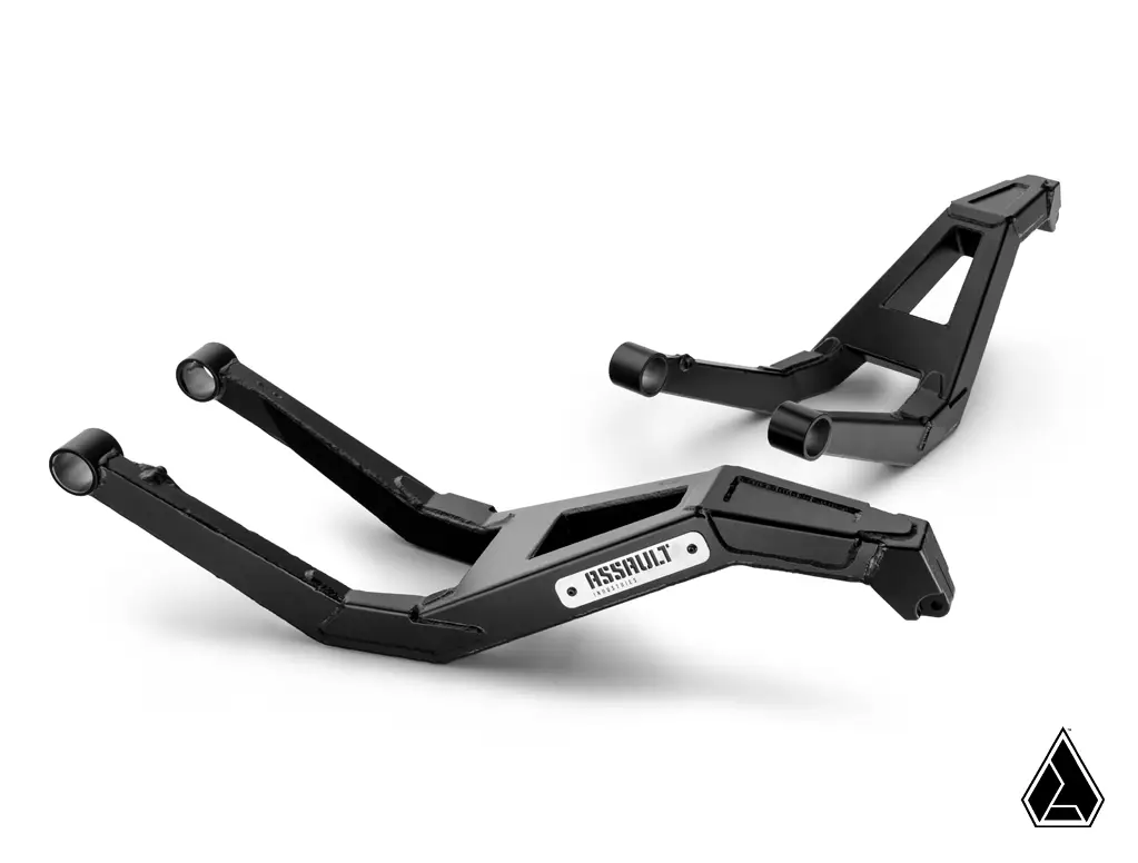 CAN AM MAVERICK R BOXED HIGH CLEARANCE FRONT A-ARMS, SUPER ATV, AA-CA-MAVR-001-01