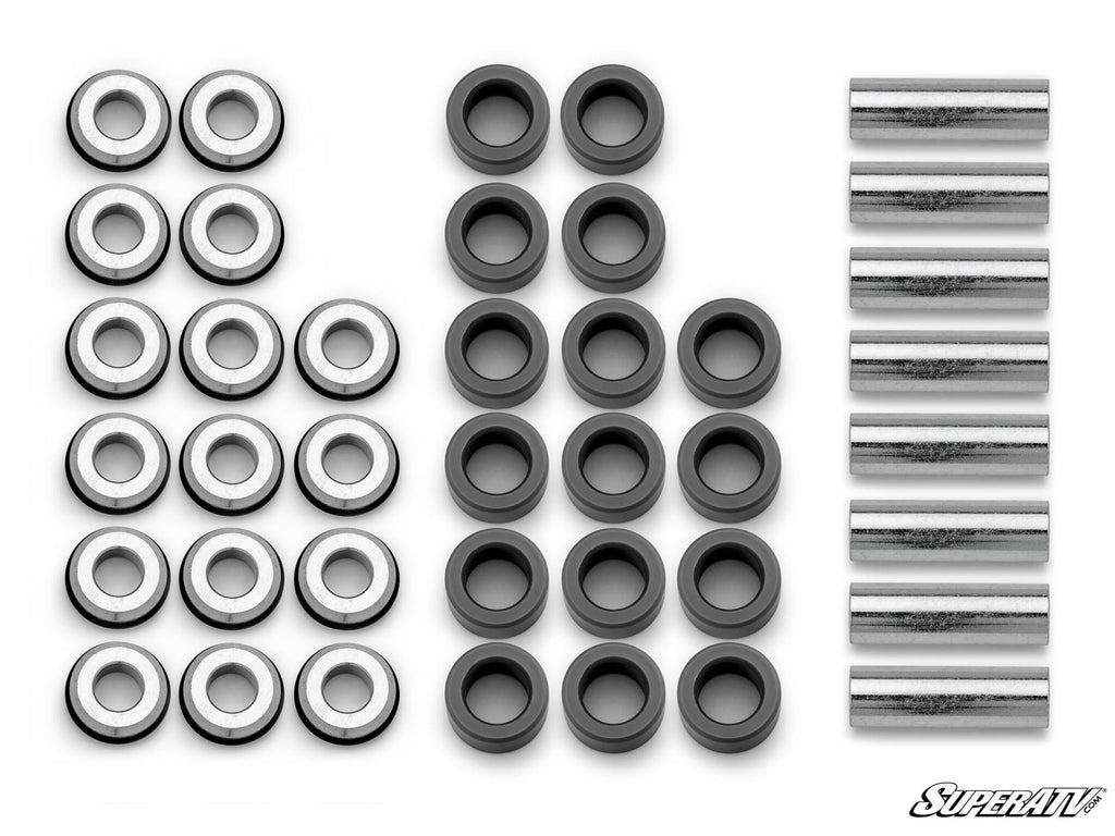 A ARM BUSHINGS UHMW FRONT & REAR POLARIS RANGER 1000 2021+, SUPER ATV, AAB-P-RAN1K-002