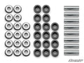 A ARM BUSHINGS UHMW FRONT & REAR POLARIS RANGER 1000 2021+, SUPER ATV, AAB-P-RAN1K-002
