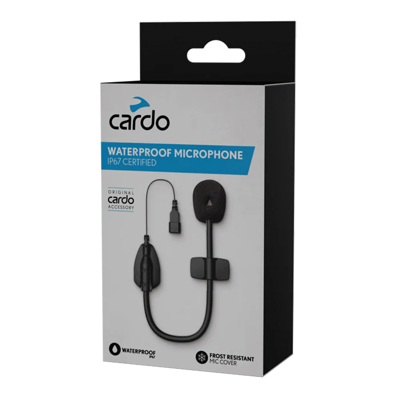 REPLACEMENT IP67 WIRED MICROPHONE CARDO PACKTALK EDGE, TRACK COMMUNICATION, WIRELESS