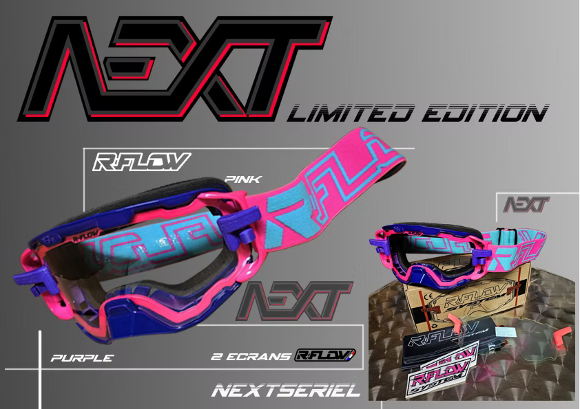 R-FLOW NEXT Hard enduro goggles - Ultimate Air Flow