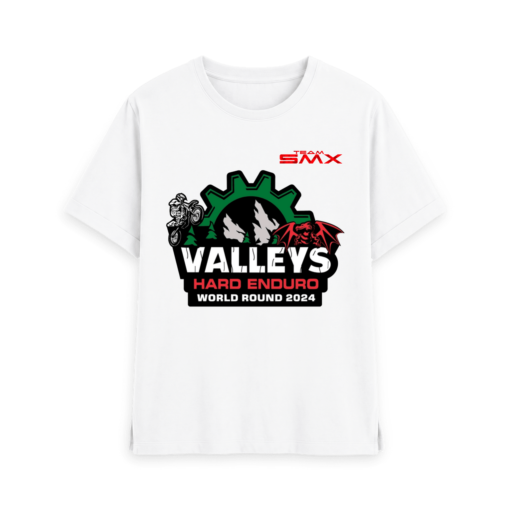 White Printed T-shirt Front