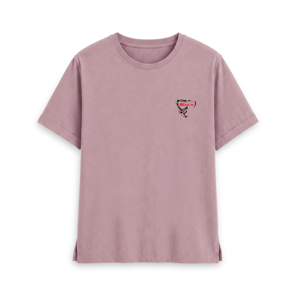 Mauve Printed T-shirt Front