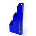 TAGZ BLUE ZIP TIE HOLDER 40mm 3 ZONE ORGANIZER STORAGE WORKSHOP SHED GARAGE
