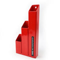 TAGZ RED ZIP TIE HOLDER 40mm 3 ZONE ORGANIZER STORAGE WORKSHOP SHED GARAGE