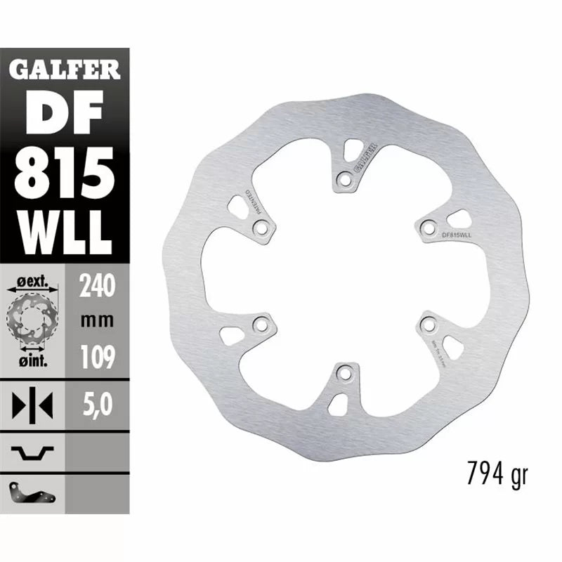 GALFER REAR DISC BETA RR 2T 2013 - 2025 RR 4T 2015 - 2025