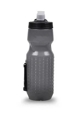 Magnetic Cycling Water Bottle Holder Cage 710ml - Grey - Fidlock Style Connection
