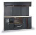 Workbenches for Workshop Equipment Combination with Wood Worktop, Drawers, Tool Panels, and Cabinets - BetaC45PRO C45PRO AW