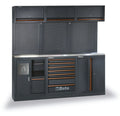 Workshop Equipment Combination with Stainless Steel Worktop, Drawers, Tool Panels, and Cabinets - BetaC45PRO C45PRO AX