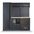 Workshop Equipment Combination with Wood Worktop, Drawers, Tool Panels, and Cabinets - BetaC45PRO C45PRO CW
