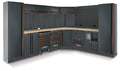 Workshop Equipment Combination with Wood Worktops, Drawers, Tool Panels, and Cabinets - BetaC45PRO C45PRO FW